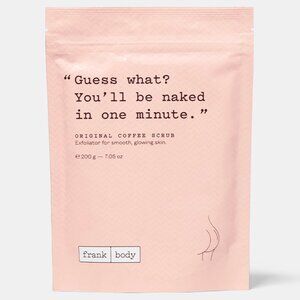 FRANK BODY Original Coffee Body Scrub BRAND NEW SEALED IN PACKAGE!‎